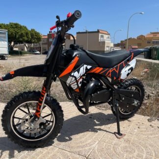 VENTA MINICROSS GASOLINA 49cc, IMR BLACK-ORANGE SERIES - IMP-7221NJ